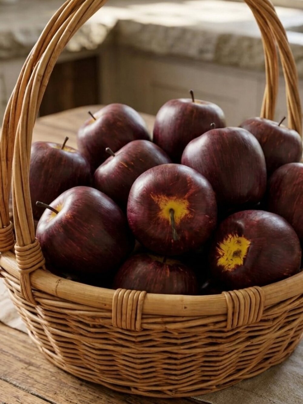 GC Naturals Decorative Bowl Filler 17 Unscented Artificial Red Apples Home Decor